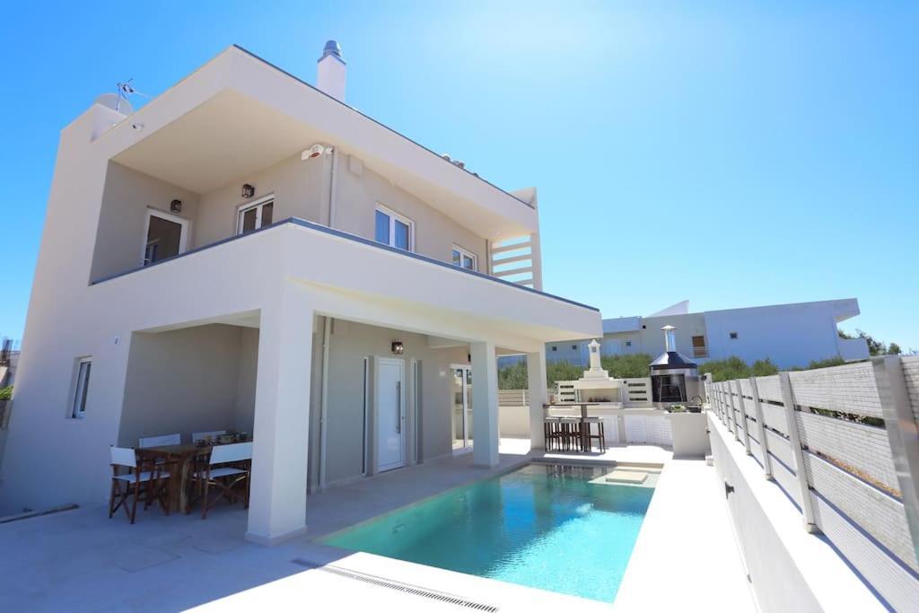 Villa Constantino With Heated Pool Kato Gouves المظهر الخارجي الصورة