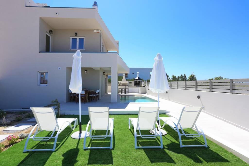 Villa Constantino With Heated Pool Kato Gouves المظهر الخارجي الصورة