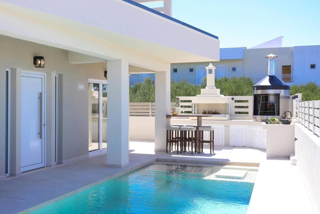 Villa Constantino With Heated Pool Kato Gouves المظهر الخارجي الصورة